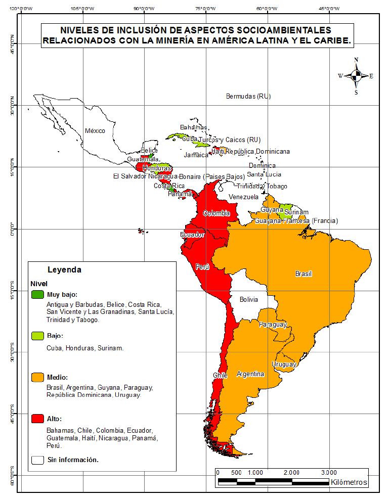 Mapa De Mineria En America Latina